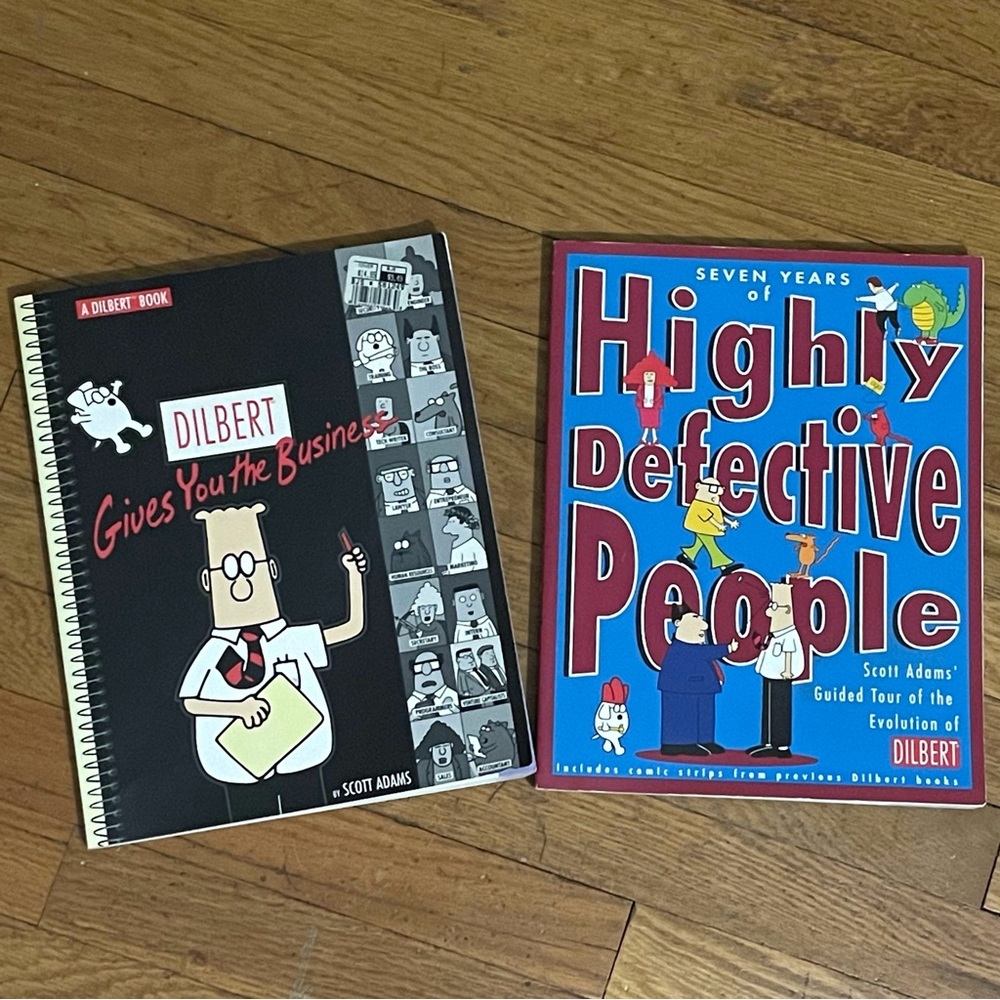 Dilbert Books Gives You The Business Seven Years Of Highly Defective People